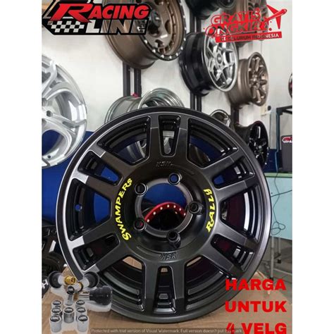 Jual Velg Racing Hsr Offroad Ring Untuk Mobil Jimny Katana Escudo