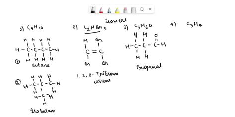 SOLVED Draw The Structural Formulas For All Of The Possible Structural