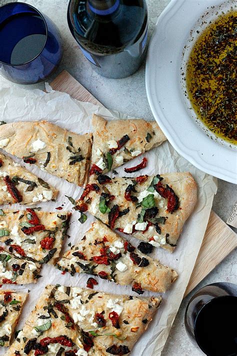 Sun Dried Tomato And Feta Focaccia Belle Vie