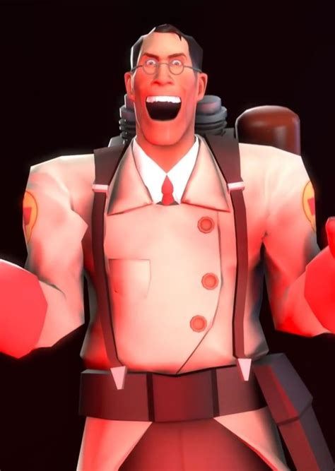 Tf2 Medic Evil Face😈