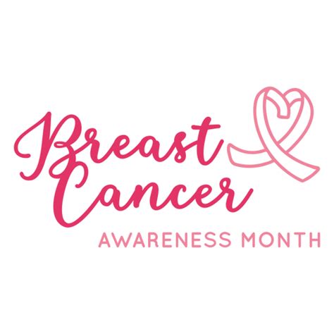 Transparent Breast Cancer Clip Art Breast Cancer Awareness Month Images