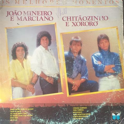 Disco Lp Vinil Chitãozinho E Xororó E João Mineiro E Marciano Os