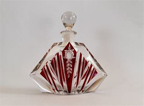 Decanter Karl Palda Bohemian Art Deco Glass Decanter Glass Catawiki