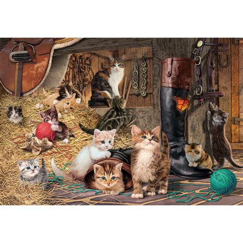 Kitten Capers 1000 Piece Jigsaw Puzzle | Bits and Pieces