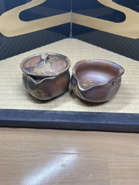 【やや傷や汚れあり】備前 作家物 煎茶道具 宝瓶 湯冷し 煎茶器 備前焼 茶器の落札情報詳細 ヤフオク落札価格検索 オークフリー