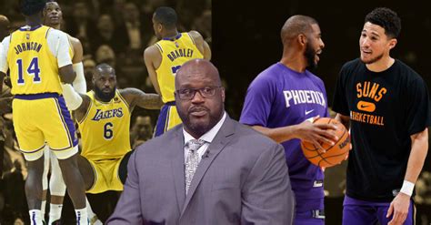 Shaq says the Lakers will beat the Suns if they make the playoffs ...