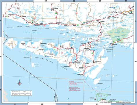 Pdf Official Road Map Of Ontario Web Map 7 · Title Official Road