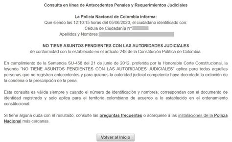 Cómo descargar Certificado de Antecedentes Judiciales tramites nom co