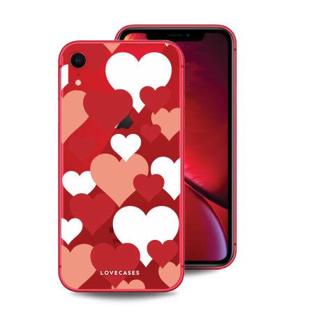 Lovecases Iphone Xr Love Heart Clear Phone Case