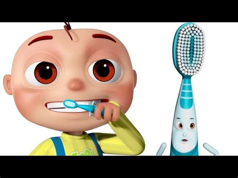 Brushing Song | Brush Your Teeth Song | Good Habits Nursery Rhymes For ...