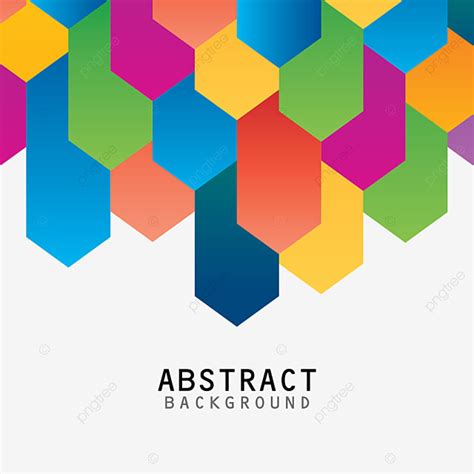 Colorful Abstract Geometric Vector Design Images, Colorful Abstract Geometric Background Vector ...