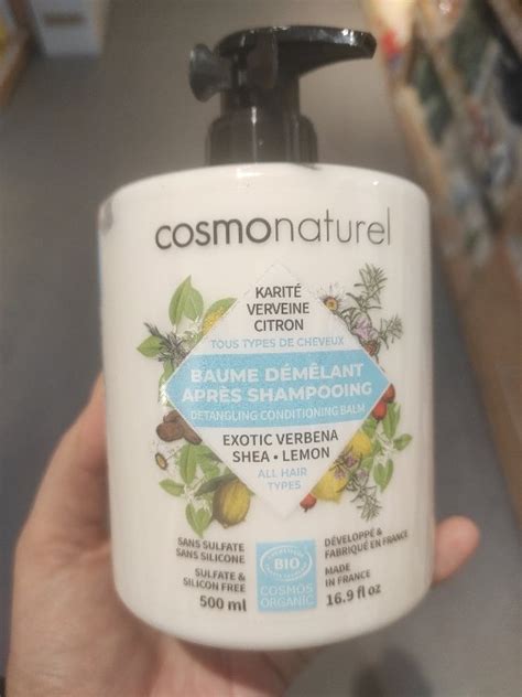 Cosmo Naturel Karit Verveine Citron Baume D M Lant Apr S