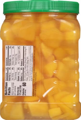 Del Monte SunFresh Mango Chunks In Extra Light Syrup 64 Oz City Market