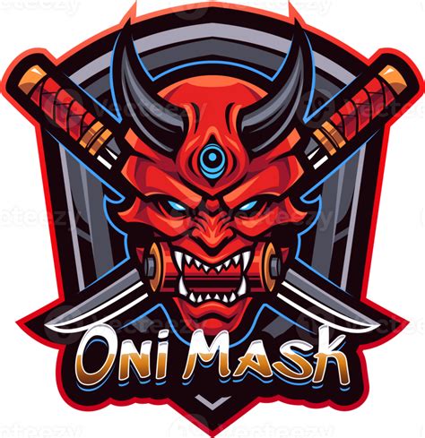 Oni Mask Mascot 48115834 Png