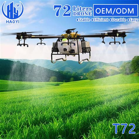 72L Payload Agricola Sprayer Dron De Fumigacion Riego Pulverizador