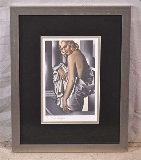 Small Signed Limited Edition Framed Print Portrait Of Marjorie Ferry