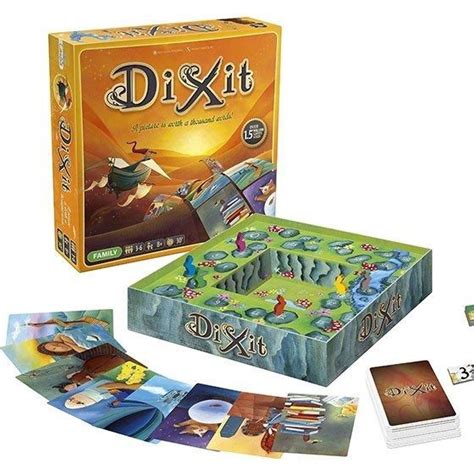 Dixit Tabuleiro - Jogo Dixit - Jogo de Tabuleiro Criativo