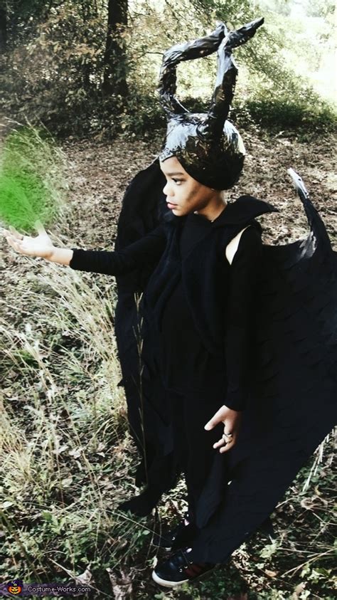 Maleficent and Diaval the Crow Halloween Costumes - Photo 5/7