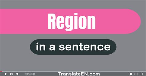 Use "Region" In A Sentence