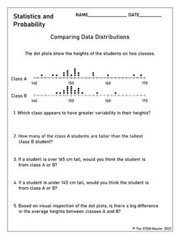 7th Grade Math Statistics And Probability 7 SP Worksheet Bundle TPT