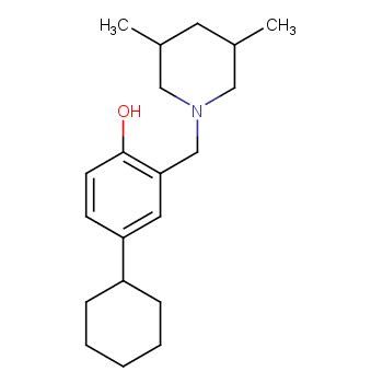 Phenol 4 Cyclohexyl 2 3 5 Dimethyl 1 Piperidinyl Methyl 106609 24 9