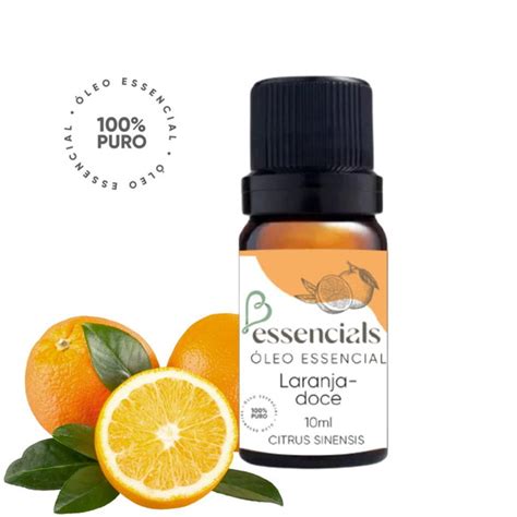 Óleo Essencial Laranja Doce Bessencials 10ml Elo7