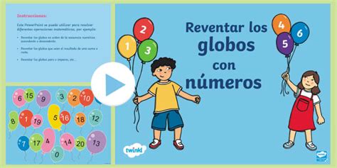 PowerPoint Reventar Los Globos Hecho Por Educadores