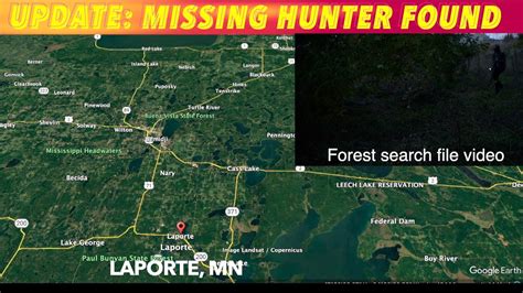 UPDATE Missing Hunter Found YouTube