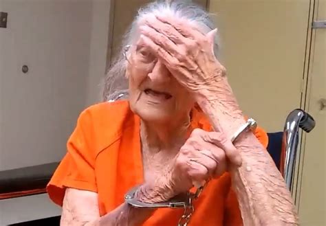 93 Year Old Woman Handcuffed And Thrown In Jail After Refusing To Leave Her Care Home World Is