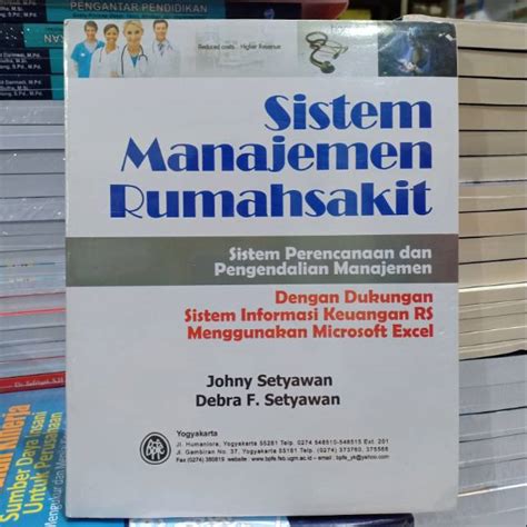 Jual Buku Original Sistem Manajemen Rumah Sakit Sistem Manajemen