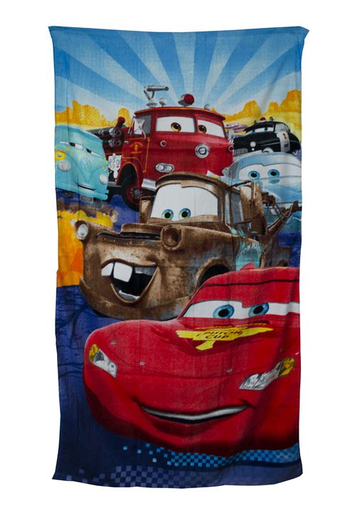 Disney Cars Printed Beach Towel 5991328204421