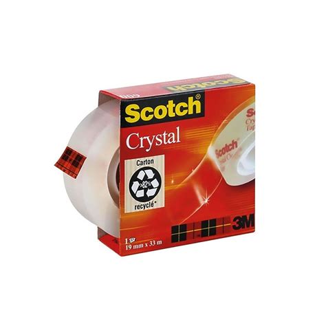 Lipni Juosta Scotch Crystal Clear 600 19 Mm X 33 M Ypač Skaidri