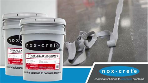 Dynaflex Jf 85 From Nox Crete A 100 Solids Fast Setting Industrial Concrete Joint Filler