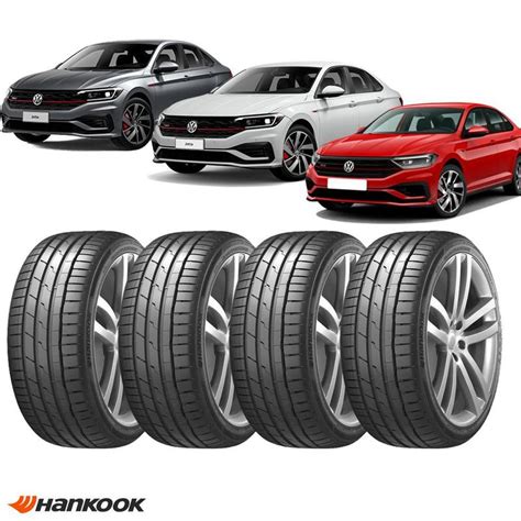 Kit 4 Pneus Original Jetta GLI Hankook Aro 18 225 45R18 Ventus S1 Evo 3