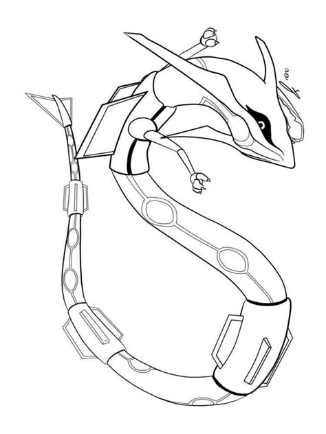 Mega Rayquaza Coloring Page See Actions Taken By The People Who Manage