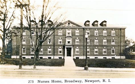 Nurses Home, 275 Broadway, Newport, RI. | Newport ri, Newport, Old photos