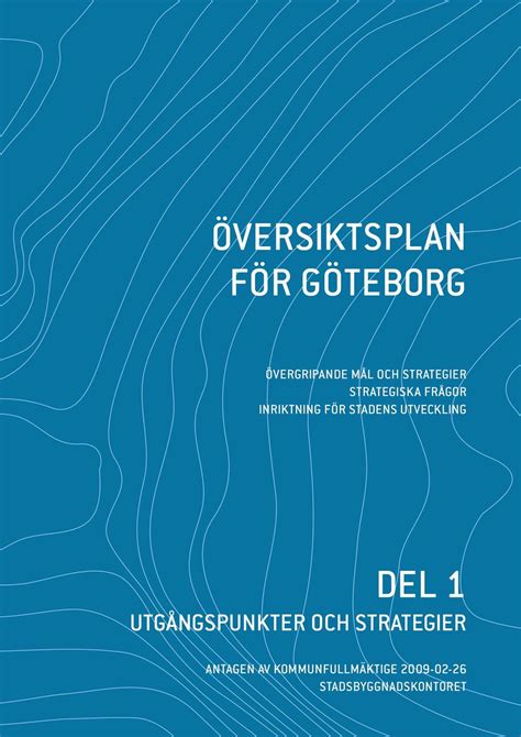 översiktsplan för Göteborg PDF Gratis nedladdning