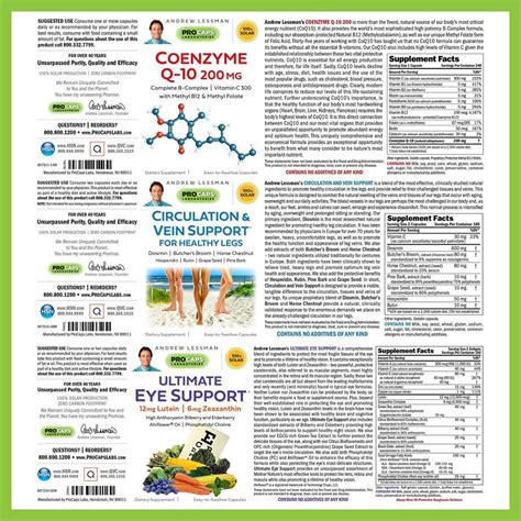 Andrew Lessman Aging Support Bundle Count Each Of Coenzyme Q