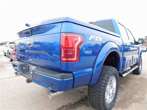 2017 Ford F 150 Tuscany Ftx Lightning Blue Lariat Loaded Lifted Truck