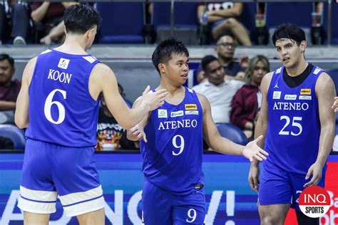 UAAP Kris Porter Jared Bahay Embrace Pressure Of Leading Ateneo