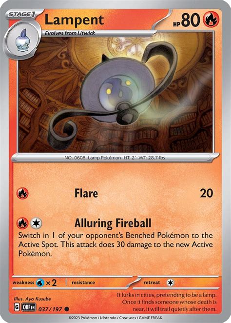 Obsidian Flames card list (International TCG) – TCG Collector