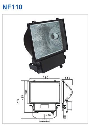 Watt High Pressure Sodium Flood Lights Ul Ce Approved Lamp Ballasts