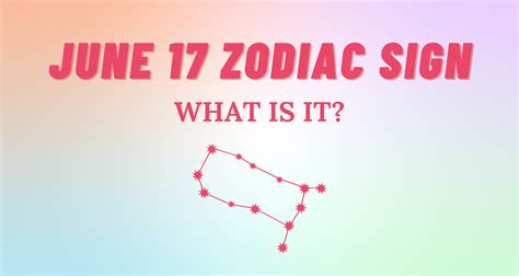 June 17 Zodiac Sign Explained | So Syncd