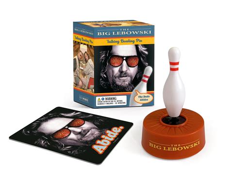 The Big Lebowski Talking Bowling Pin – Blue Seven