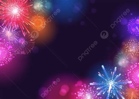 Happy New Year Fireworks Background, New Year, Fireworks, Happy New ...