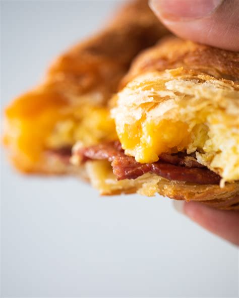 Bacon Egg And Cheese Croissant Whisk It Real Gud