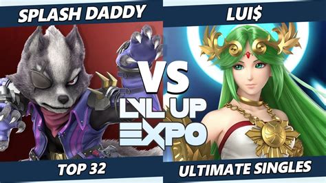 LVL Up Expo 2022 Top 32 Lui Palutena Vs Splash Daddy Wolf SSBU