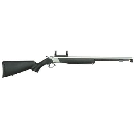 CVA MUZZLELOADER WOLF V2 MUZZLELOADER - STAINLESS STEEL W/ BLACK STOCKS ...