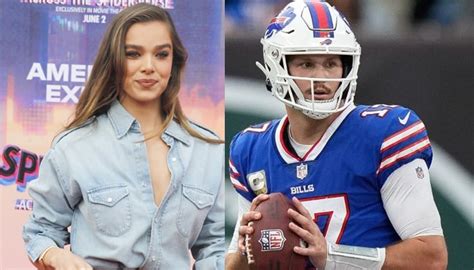 Hailee Steinfeld Supports Beau Josh Allen At Buffalo Bills Game See