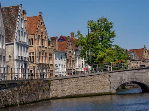 Premium Photo | The old city of bruges in belgium